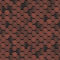 Мягкая битумная черепица Shinglas Финская Соната красный в Москве